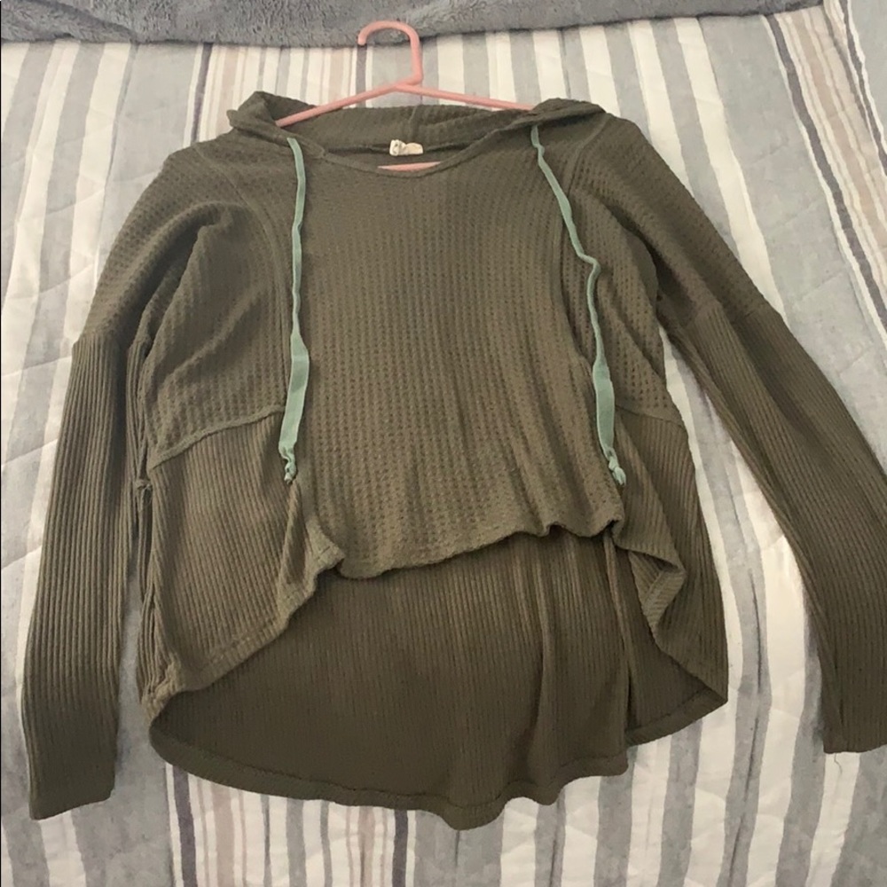 Cozy green shirt